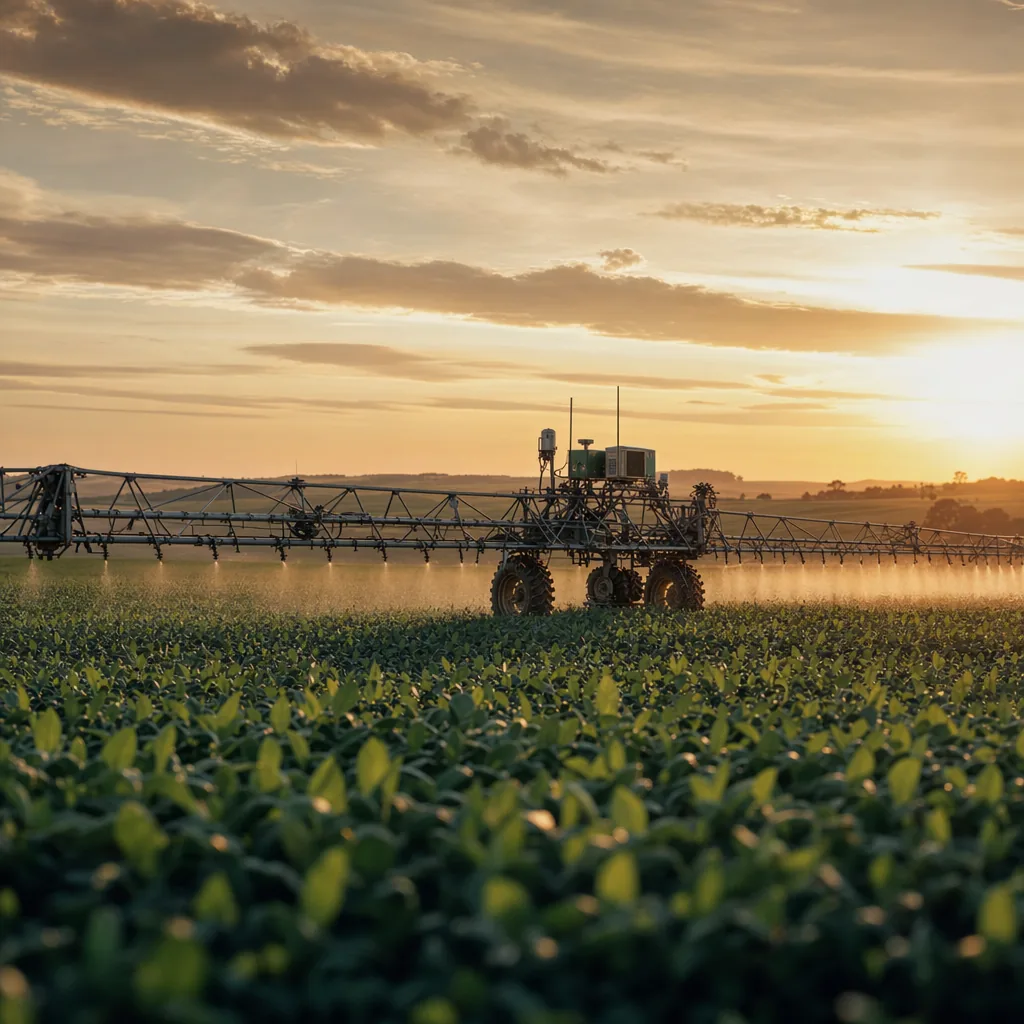 Telemetria via SmartTags e pulverização georreferenciada por drone